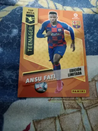 Cromo Ansu Fati TOP MEGA TEENAGER
