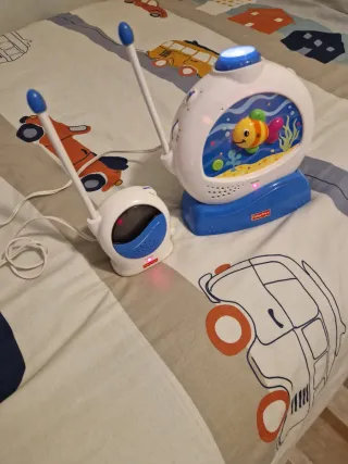 Luz de noche y walkie-talkie para bebé