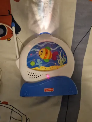 Luz de noche y walkie-talkie para bebé