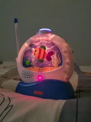 Luz de noche y walkie-talkie para bebé