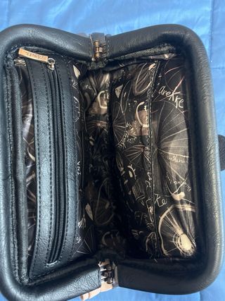 Bolso Anekke Beige y Gris