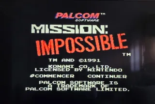 Mission Impossible NES (Nintendo)