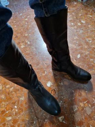 Botas altas piel Sfera Talla 40
