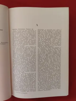 DICCIONARIO DE PSIQUIATRÍA, DR. ANTOINE POROT.