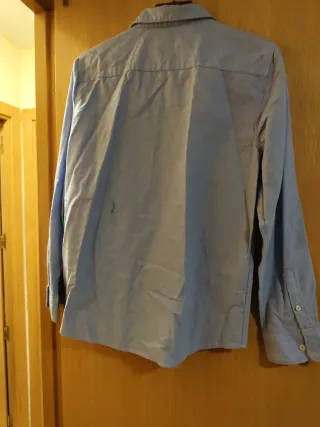 Camisa Zara niño azul claro 11-12 años 152cm