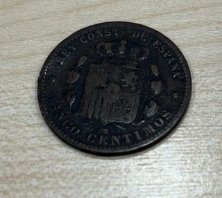 Moneda de 5 Centimos de España