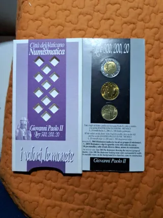 Monete Vaticano Giovanni Paolo II