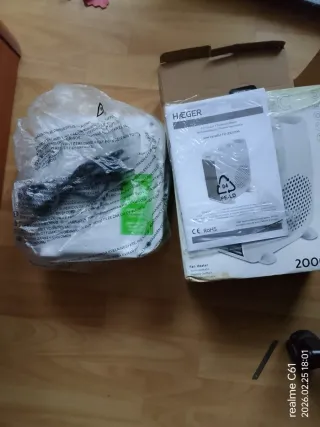 Calefactor Haeger 2000W FH-200.013A