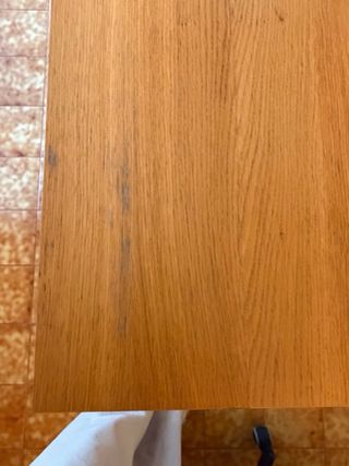 Mesa de comedor extensible de madera