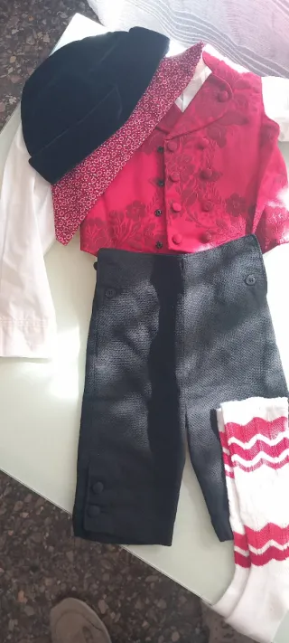 Traje Regional Infantil Torrente Niño.