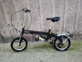 Bicicletta Pieghevole Raleigh Nera