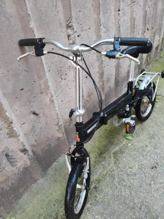 Bicicletta Pieghevole Raleigh Nera