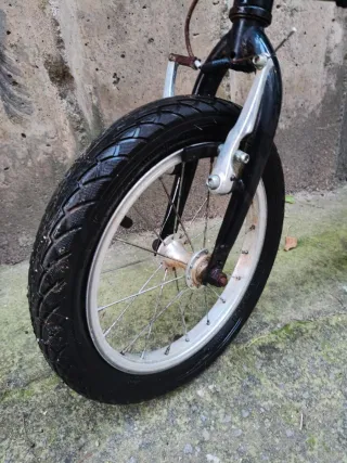 Bicicletta Pieghevole Raleigh Nera