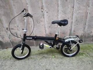 Bicicletta Pieghevole Raleigh Nera