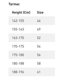 Specialized Tarmac SL 8 Comp Roja