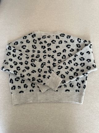 Jersey Subdued estampado leopardo crudo