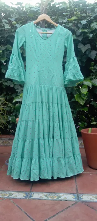 Traje Flamenca Niña Talla 12