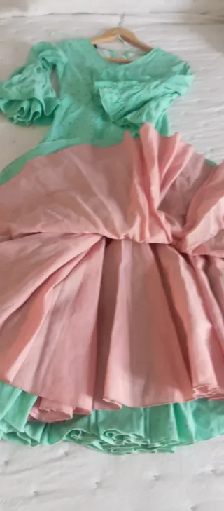 Traje Flamenca Niña Talla 12