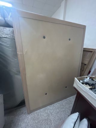 Base tapizada 150x190 cm