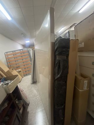 Base tapizada 150x190 cm