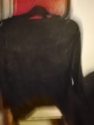 Camiseta brillante manga larga talla 40