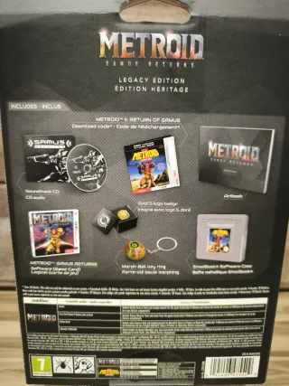 Metroid Samus Returns Legacy Edition Nintendo 3DS