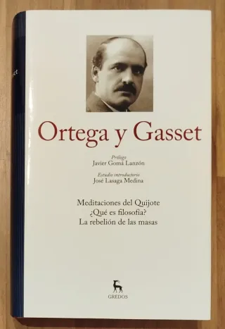 Libro Grandes Autores l, Ortega y Gasset
