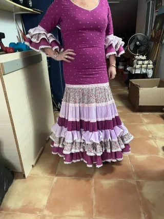 Traje flamenca de El Ajolí