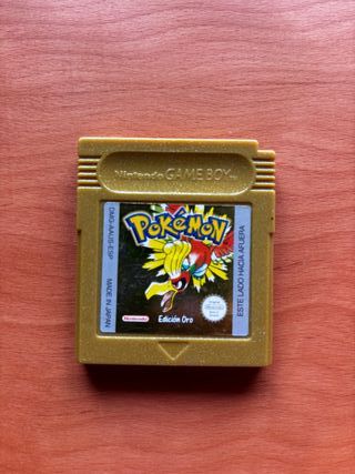 Pokemon Edición Oro Game Boy DMG-AAUS-ESP