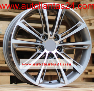 JUEGO DE 4 LLANTAS BMW 8865 GREY METAL