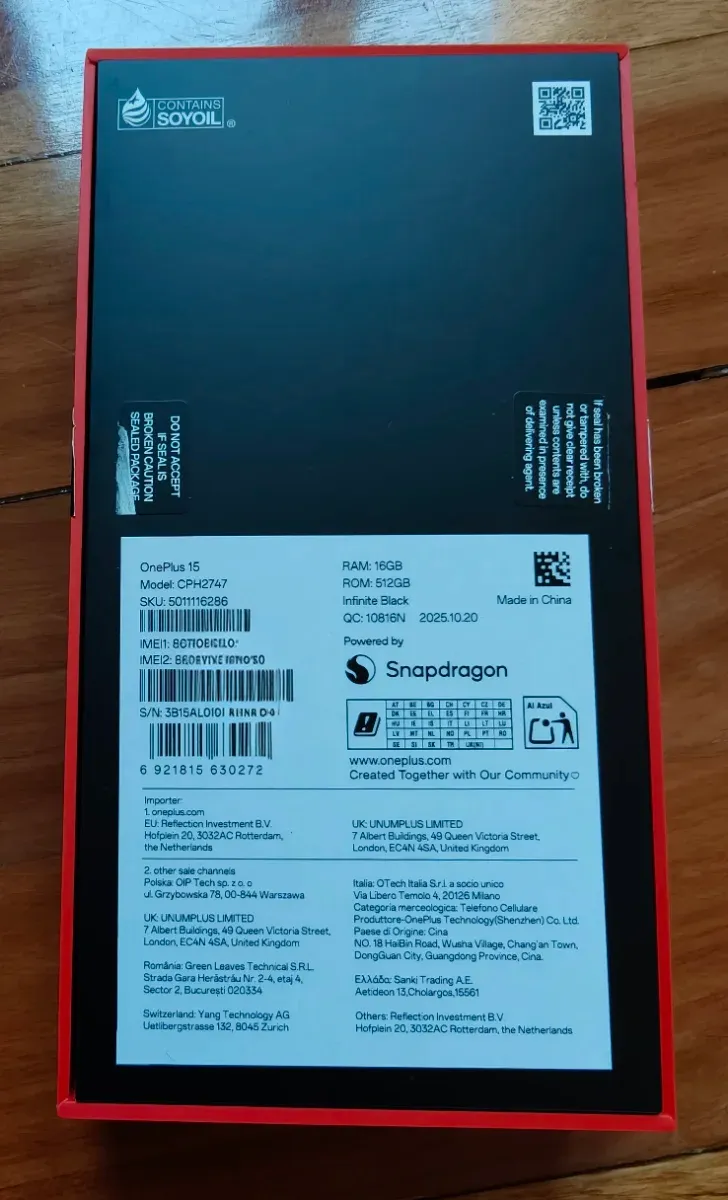 OnePlus 15 afbeelding 4