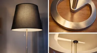 Lámpara de pie IKEA Nyfors luz regulable