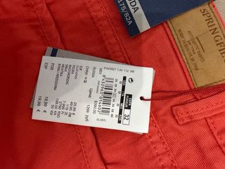 Pantalón corto Springfield naranja