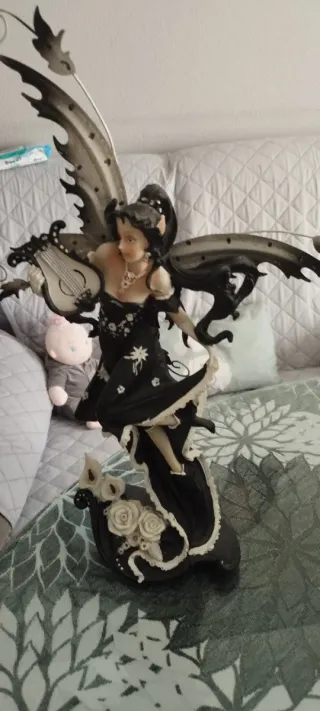 Figura de Hada con Lira