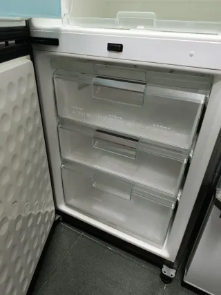 Nevera Combi, 2.00x60cm Acero Inoxidable, no frost