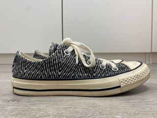 Zapatillas Converse Bajas Estampado Zebra 22,5 cm