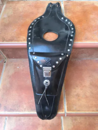 Adorno de cuero para moto Custom