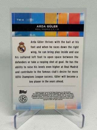 Arda Güler Real Madrid C.F. Topps Finest
