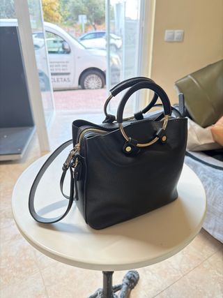 Bolso negro mujer
