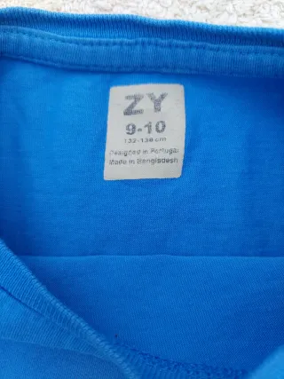 Conjunto camiseta y pantalón chándal T 10 años