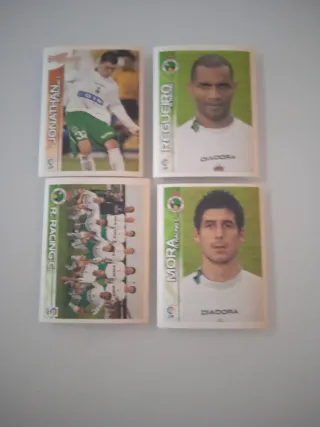 Lote 4 cromos Superliga Estrellas 2004