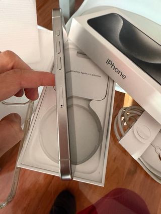 iPhone 15 Pro 256 blanco