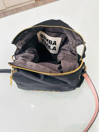 Bolso Bimba y Lola Negro Tela