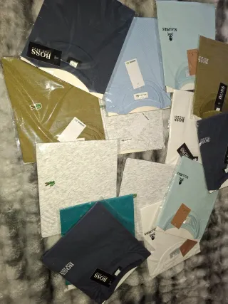 Camisetas BOSS, Lacoste y Scalpers