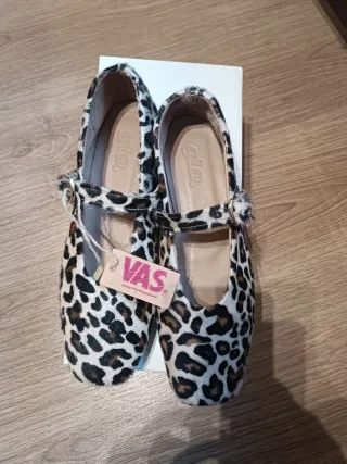Bailarinas piel leopardo glo talla 38