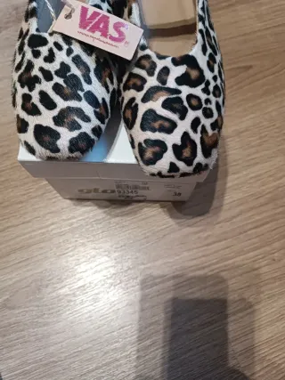 Bailarinas piel leopardo glo talla 38