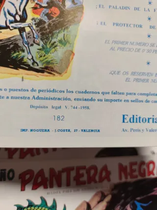 Lotes de 62 cómic el pequeño pantera negra del 140