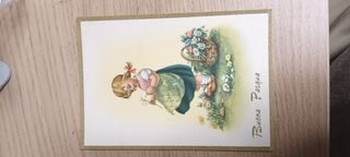 7 cartoline Pasqua vintage