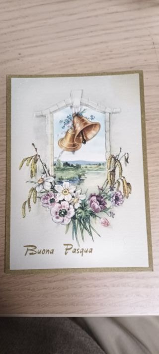 7 cartoline Pasqua vintage