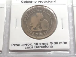 Lote 11 monedas cobre y niquel